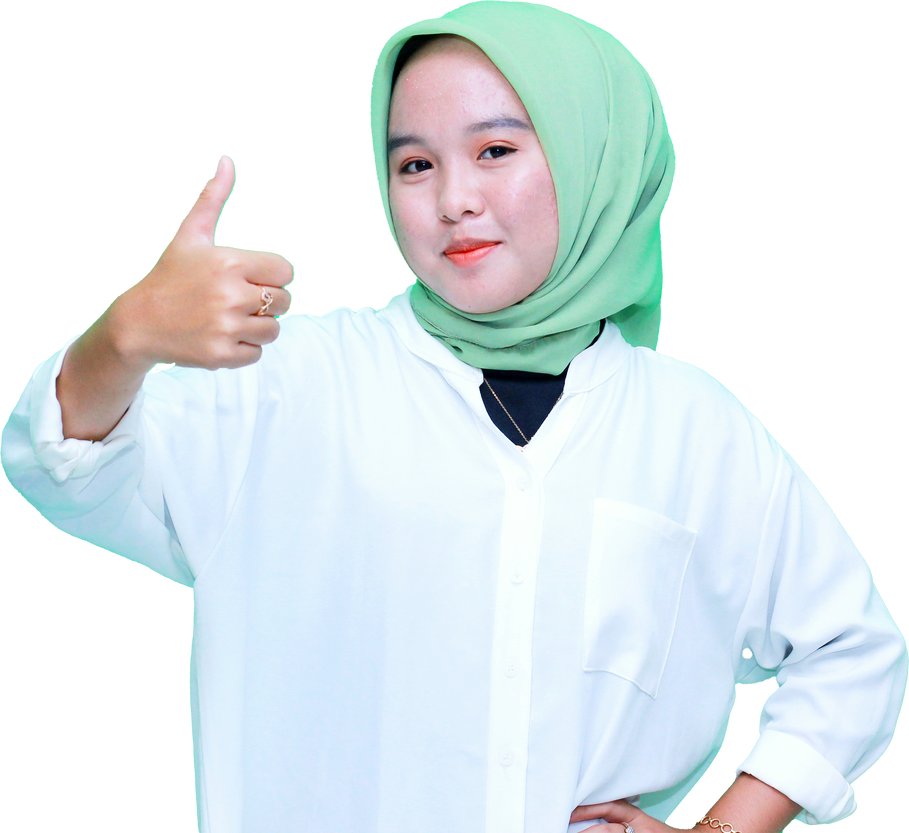 Hijab woman pose expression